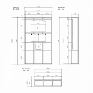 Meuble (Plan 2D)